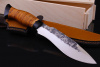 Нож "Акула" кованая 95х18. Рукоять Береста.